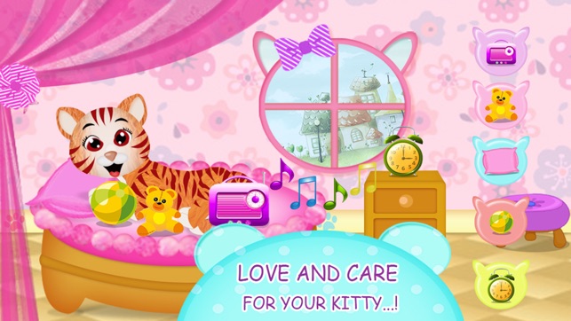 Kitty Cat Love - Pets Care(圖2)-速報App