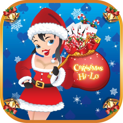 0X0X Christmas Hi Lo : Omaha Guess the Higher or Lower Card FREE Poker Game