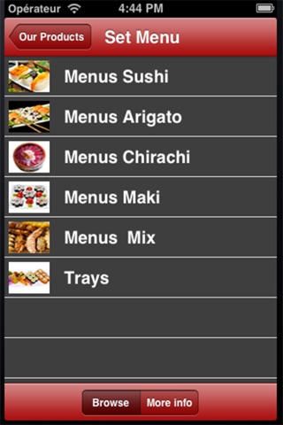 Palazzo Sushi English screenshot 4