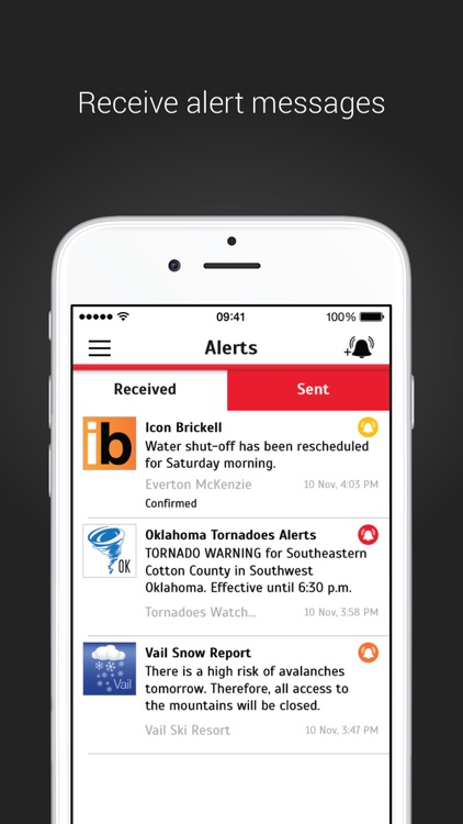 Alerts App