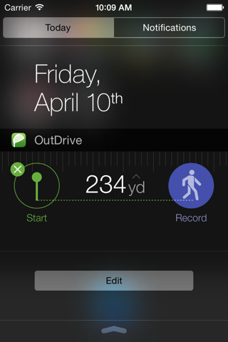 OutDrive - Measure your golf drives for Apple Watch screenshot 2