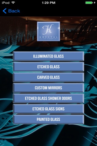 Krystal Glass Company screenshot 3