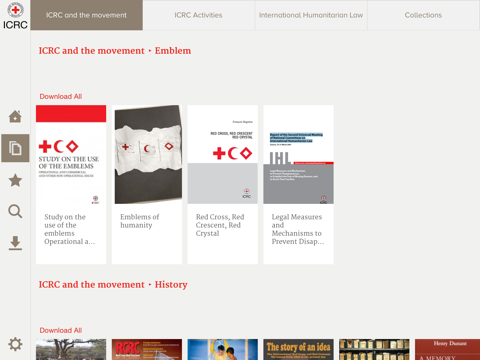 ICRC eLibrary screenshot 3