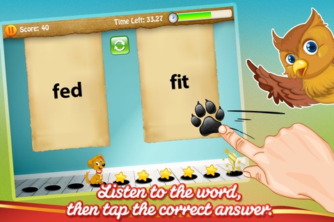 Sight Words Puppy Dash: Vocabulary & Dolch Words Reading & Spelling Game screenshot 3