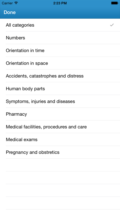 English-French Medical Dictionary for Travelers Screenshot 5