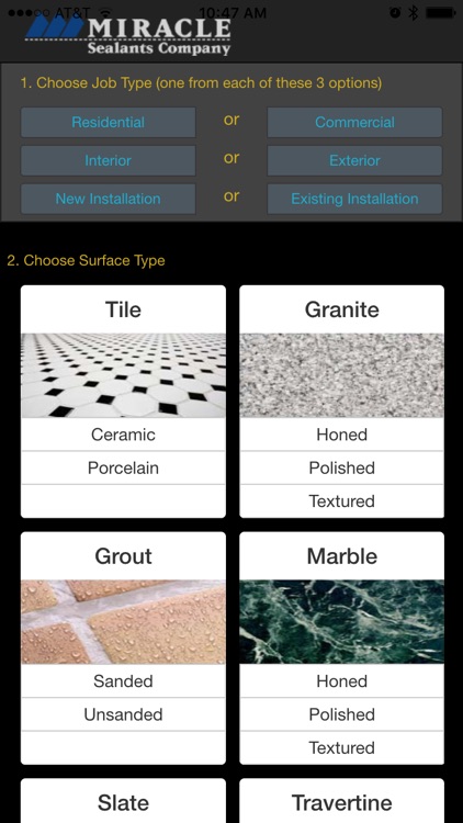 Miracle Sealants Calculator