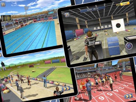 Athletics 2: Летние Виды Спорта - Free для iPad