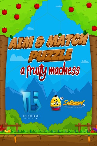 Aim & Match Puzzle -  A Fruity Madness screenshot 2