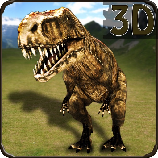 Deadly Dinosaur Jurassic T-Rex : Crazy Dino Animal Hunting in Ultimate Jungle Environment icon