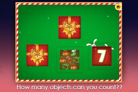 Icky Gift Match - Memorize Numbers 1234 & Quanity Christmas Playtime FREE screenshot 2