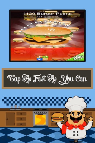 Hamburger Clickers: Yummy Order Maker Mania Pro screenshot 2