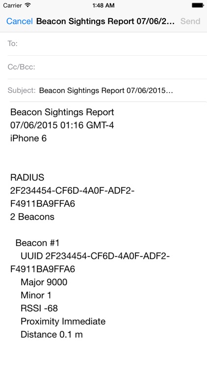 Beacon Scan screenshot-3