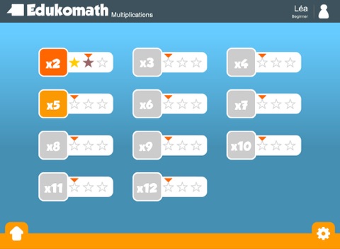 EdukoMath : Tables de multiplication ! screenshot 3