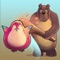 Smacky Whacky is the best free new fun game involving a bear, a bird, and a minefield