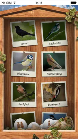 Game screenshot Gartenvögel apk