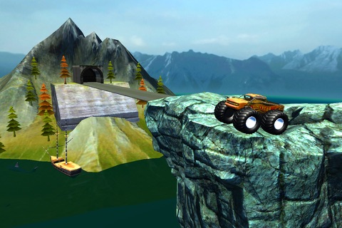 Monster Truck Bridge Parking screenshot 3