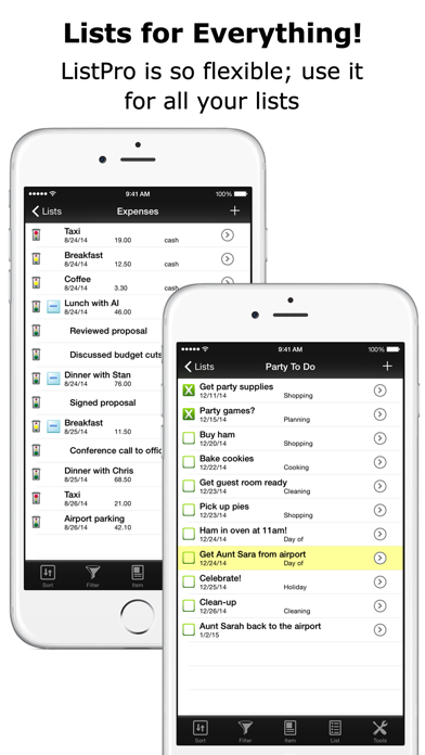 ListPro - Ultimate List Making Tool Kit Screenshot 2