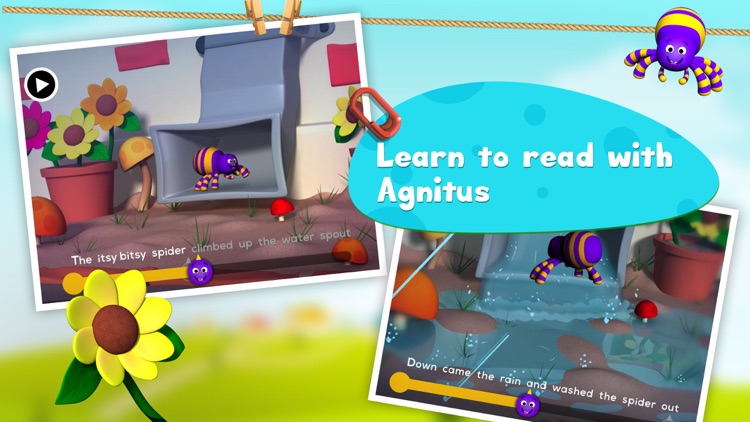 Itsy Bitsy Spider: 3D Interactive Story Book For Children in Preschool to Kindergarten HD screenshot-4