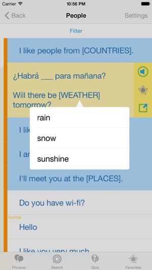 Spanish Phrasebook - Travel in Spain with ease(圖2)-速報App