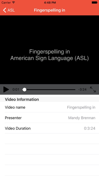 Fingerspelling in American Sign Language (ASL) for beginners and elementary improvers