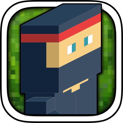 A Block Ninja Run - Fortress Escape Adventure Game (8-bit pixel style) HD Free iOS App