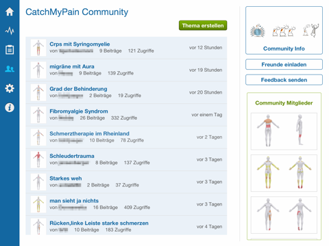 Pain Diary & Community CatchMyPain PRO screenshot 3