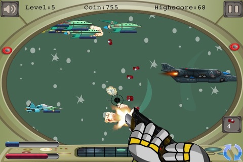 Alien Galaxy Ship Combat Wars FREE - The Space Star Battle Shooter screenshot 4