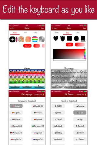 K+ Keyboard Plus Customize screenshot 3