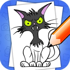 Activities of Drawing Lesson Pet Cat