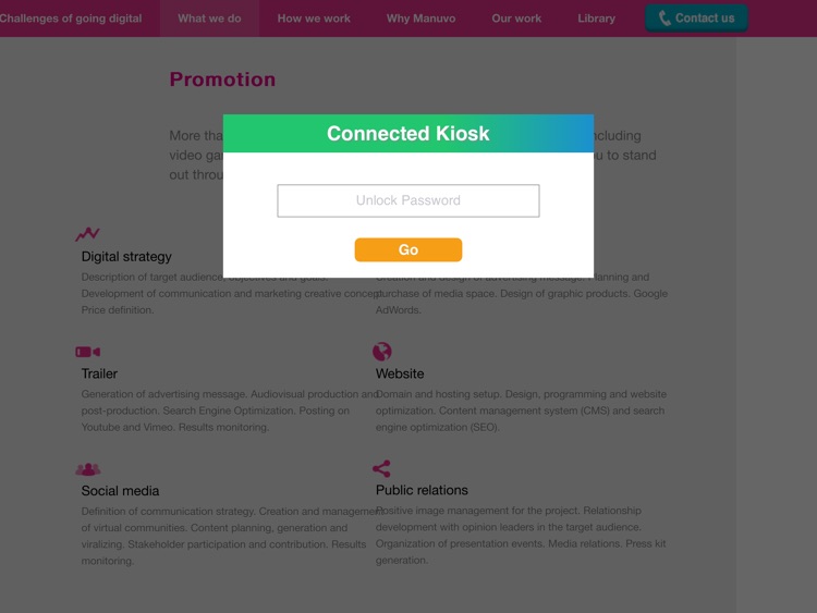 Connected Kiosk Pro
