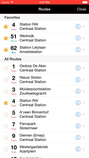 Pocket Amsterdam - Public transit routes for Amsterdam(圖3)-速報App