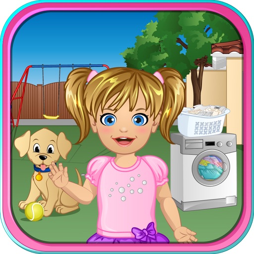 Baby Emma Laundry Time iOS App
