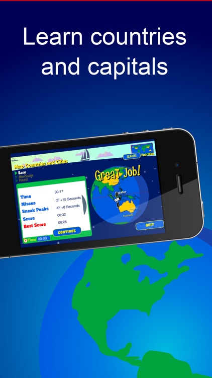 GeoGames Free: Build Planet Earth, Map Countries and Cities