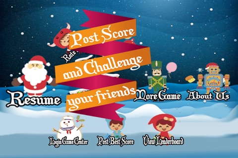 Skinny Santa Run - Help Christmas Santa Jump over Monster to Rescue Xmas Free Gifts for Kids screenshot 3