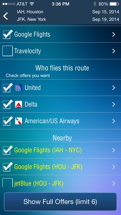 Houston Intercontinental Airport Flight Tracker HOU screenshot-3