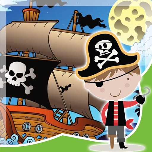 Mighty Pirate Ship Games for Kids - Jigsaw Puzzles and Sounds Icon