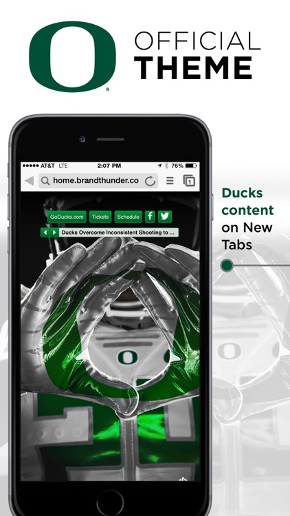 Oregon Athletics Web