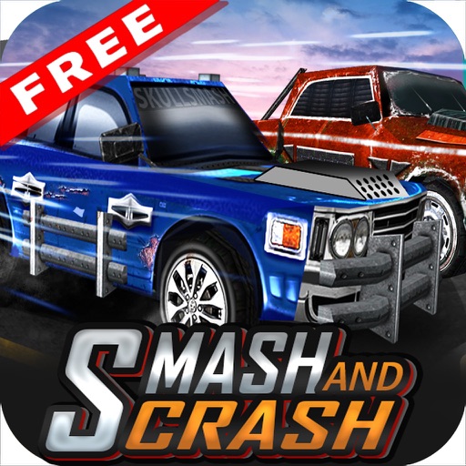 Smash and Crash Free ( Car Elimination Racing Game ) Icon