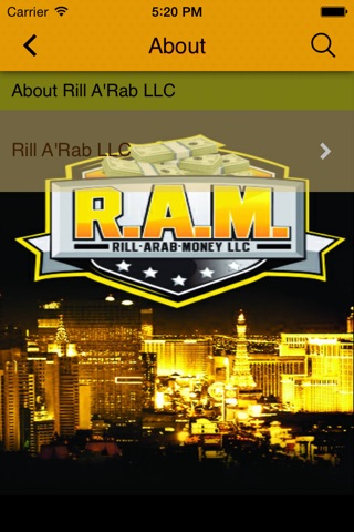 R.A.M LLC screenshot 2