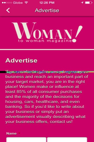 Woman to Woman Magazine screenshot 3