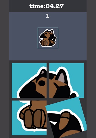 Rotate German Shepherd Dog Puzzle screenshot 2