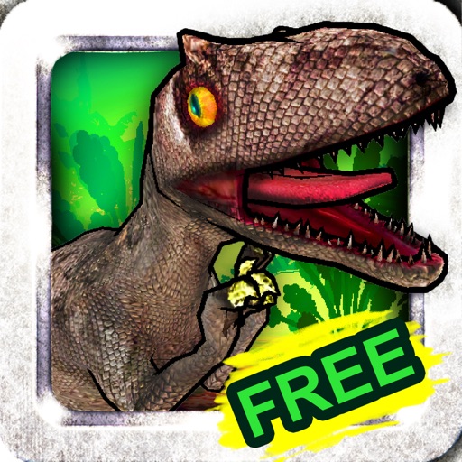 FREE Jurassic Raptor Revenge 3D - Dinosaur Horror Game icon