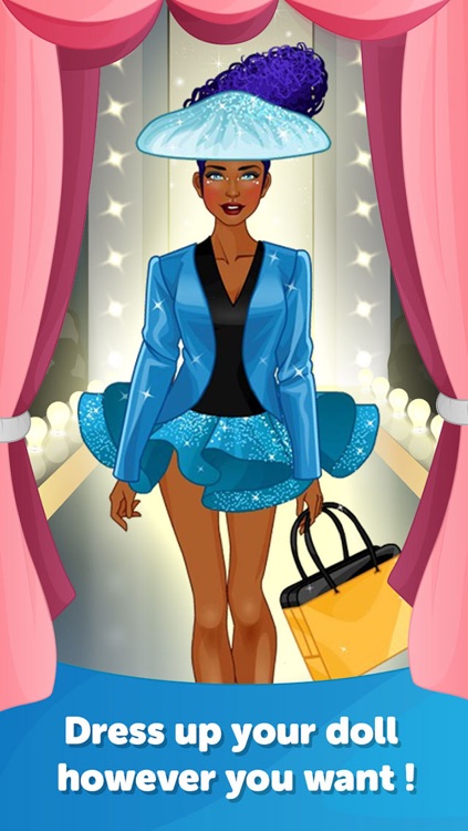 Runway Dress Up-Fun Doll Makeover Game