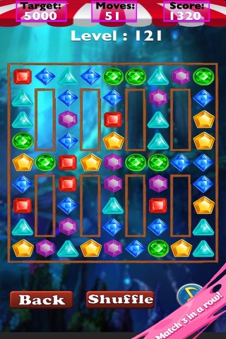 Jewel Blast - Smash the jewels treasure to Crush the frozen diamonds skull screenshot 2