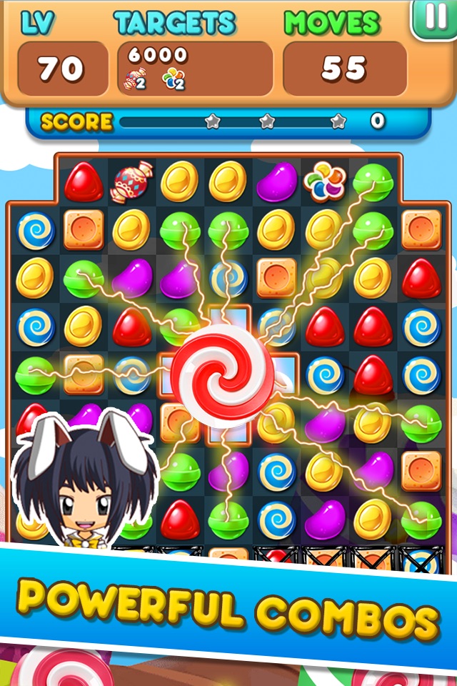 Candy Frenzy Match 3 screenshot 3