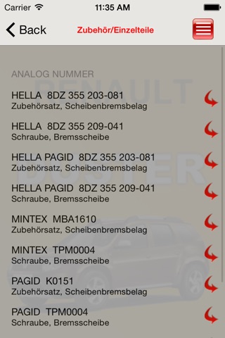 Запчасти Renault Duster screenshot 4