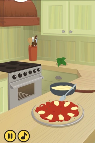 Pizza Margherita: Cooking with Emma - Baking game for Kids: Prepare a classic & vegan italian recipe screenshot 3