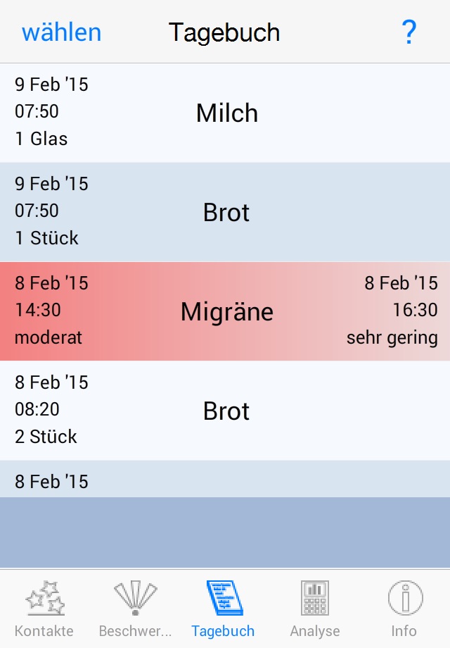 Allergy Analyzer screenshot 3