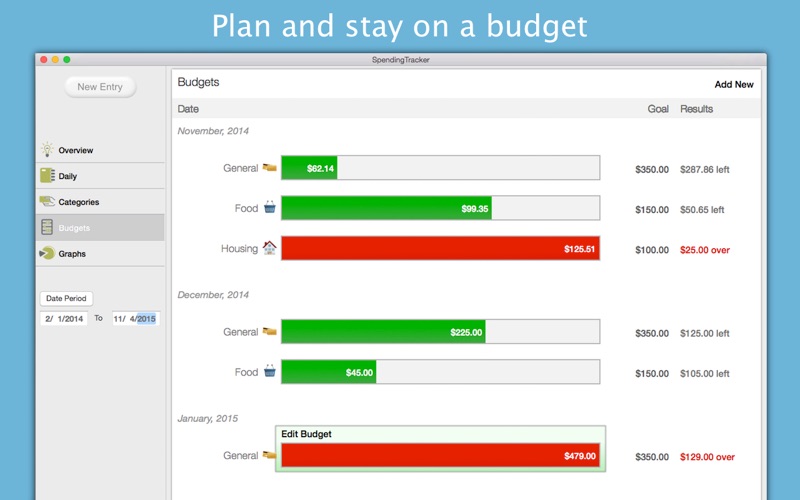 Spending Tracker - Money &amp; Budget Log thumbnail 2