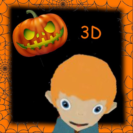 Halloween 3D run Icon